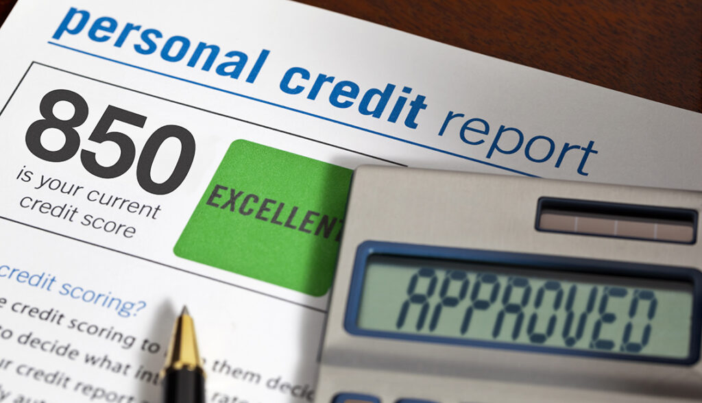 Approved for loan with a credit score of 850