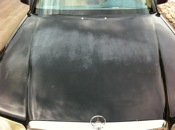 paint being damage from the intense sun