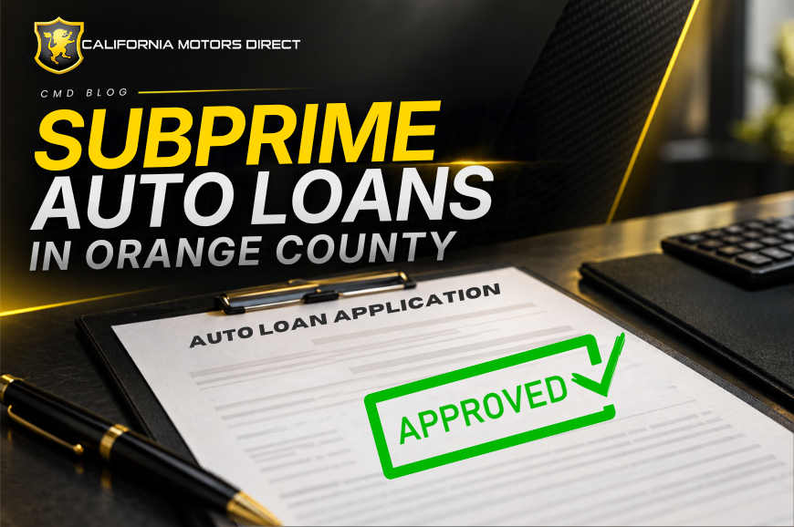 Subprime Auto Loans in Orange County