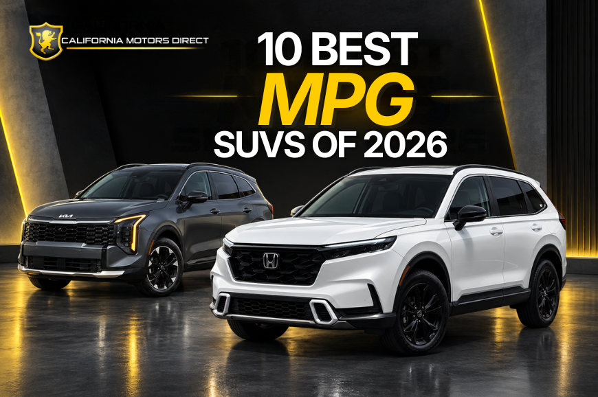 10 Best MPG SUVs of 2026: A California Driver’s Guide